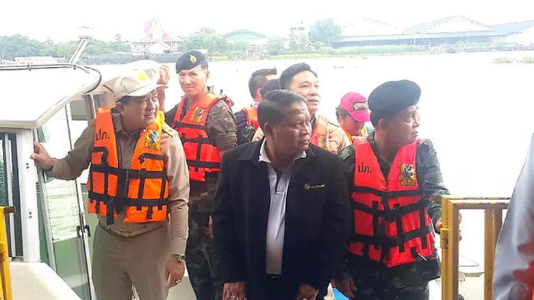 ปภ. โดย ศูนย์ ปภ.เขต 1 ปทุมธานี ร่วมโครงการตรวจเยี่ยมพื้นที่เสี่ยงอุทกภัยริมสองฝั่งแม่น้ำเจ้าพระยา