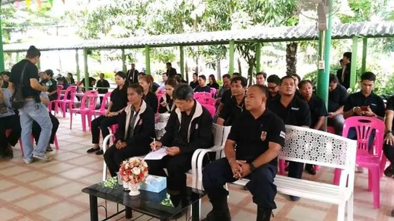 ปภ. โดย ศูนย์ ปภ.เขต 1 ปทุมธานี ร่วมฝึกอบรมเชิงปฏิบัติการป้องกันอัคคีภัย อุบัติภัย และซ้อมแผนอพยพกรณีเกิดภัย