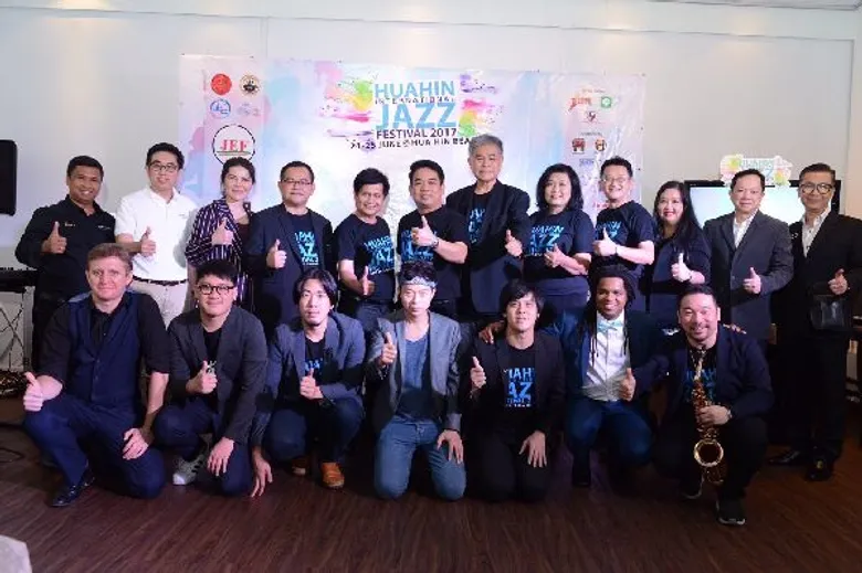 “โก้ มิสเตอร์แซกแมน” นำทีมศิลปินร่วมแถลงข่าว เปิดตัว “Hua Hin International Jazz Festival 2017” เนรมิตเมืองหัวหินให้กลายเป็น “เมืองแห่งดนตรีแจ๊ส”