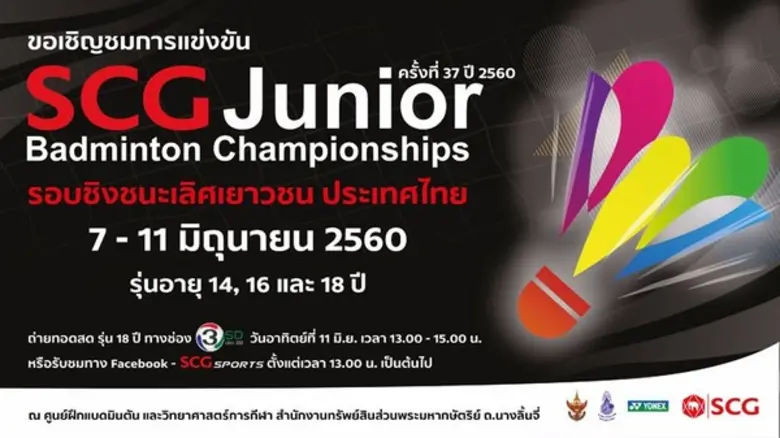 การแข่งขันแบดมินตันเยาวชนชิงชนะเลิศแห่งปร...