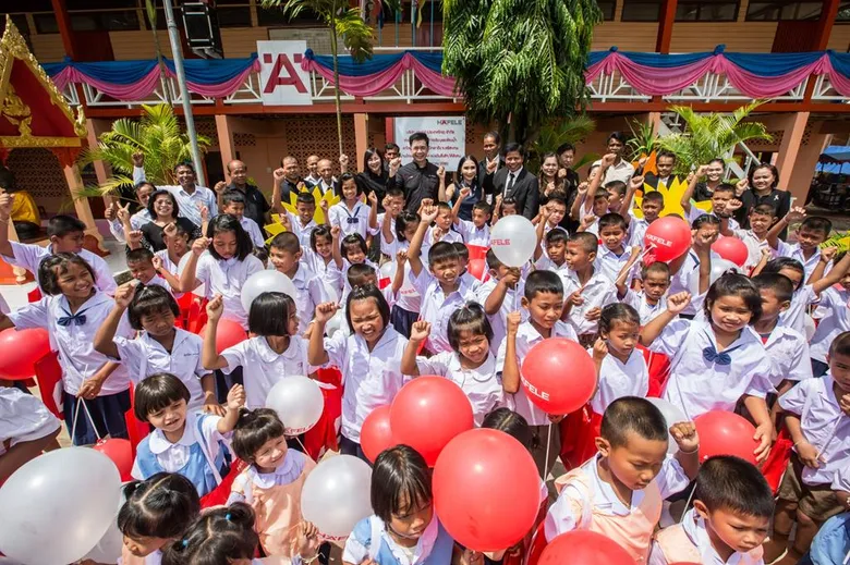 เฮเฟเล่ แบ่งปันสิ่งดีๆ ให้สังคม ปี 6 สานต่อวิสัยทัศน์ส่งเสริมสุขอนามัยที่ดีให้เยาวชน