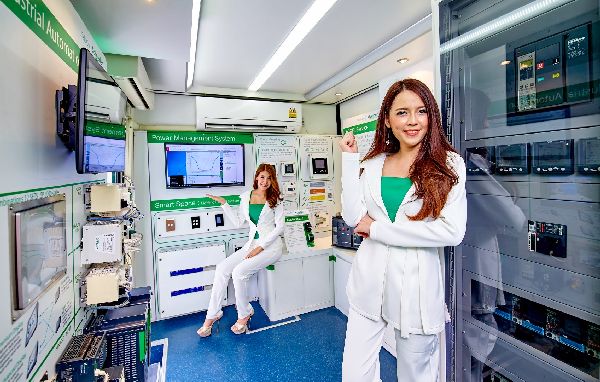 รถโมบายล์ สมาร์ท โซลูชัน ดิลิเวอรี โฉมใหม่ใส่ EcoStruxure ควบคุมผลิตภัณฑ์แบบออนไลน์ได้ทั้งระบบ