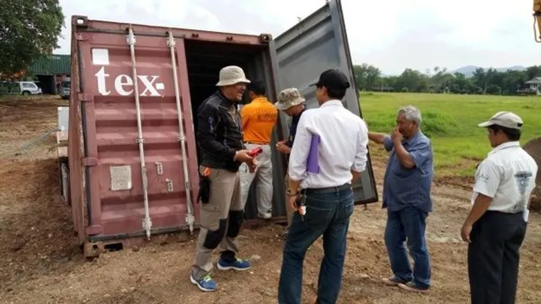 ปภ. โดย ศูนย์ ปภ.เขต 1 ปทุมธานี ร่วมตรวจสอบความพร้อมสถานีฝึกการป้องกันและบรรเทาสาธารณภัย แบบบูรณาการ พ.ศ.2560