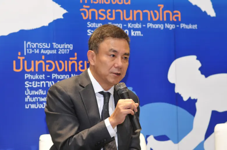 กระทรวงการท่องเที่ยวและกีฬาจัดกิจกรรมแข่งจักรยานทางไกลTour de Andaman