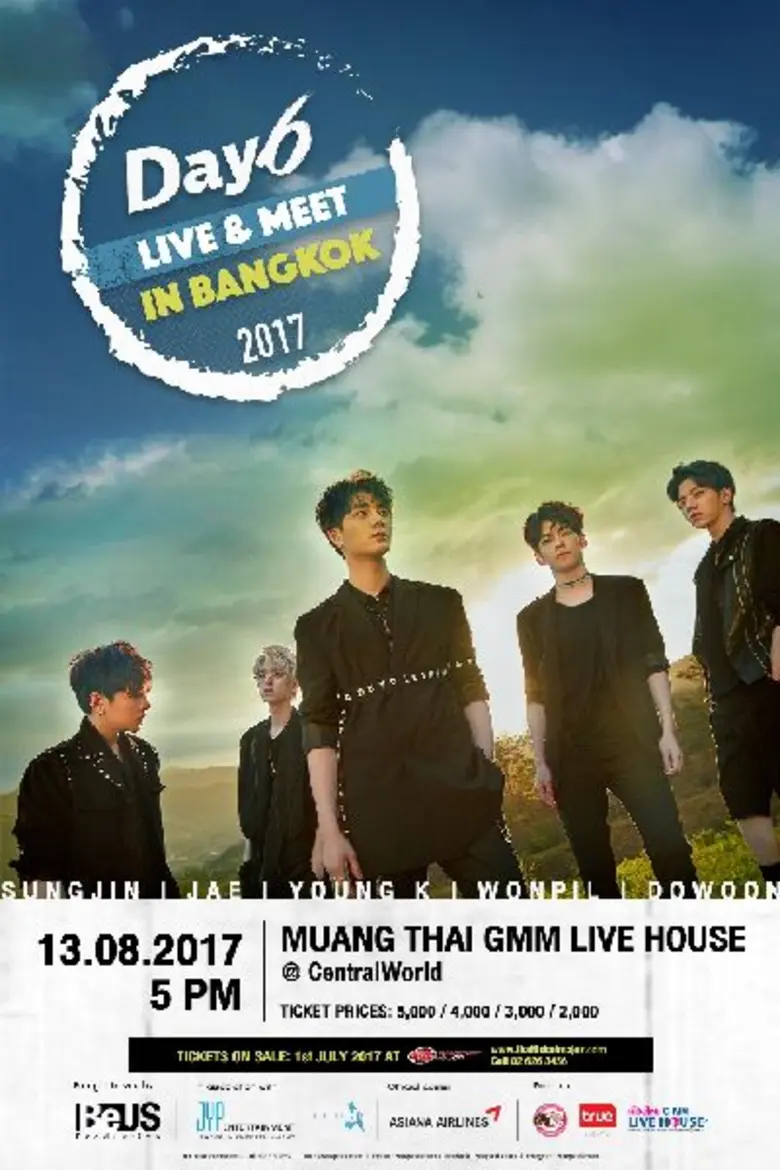 แม้ตารางงานของห้าหนุ่ม 'DAY6' (เดย์ซิก) ม...