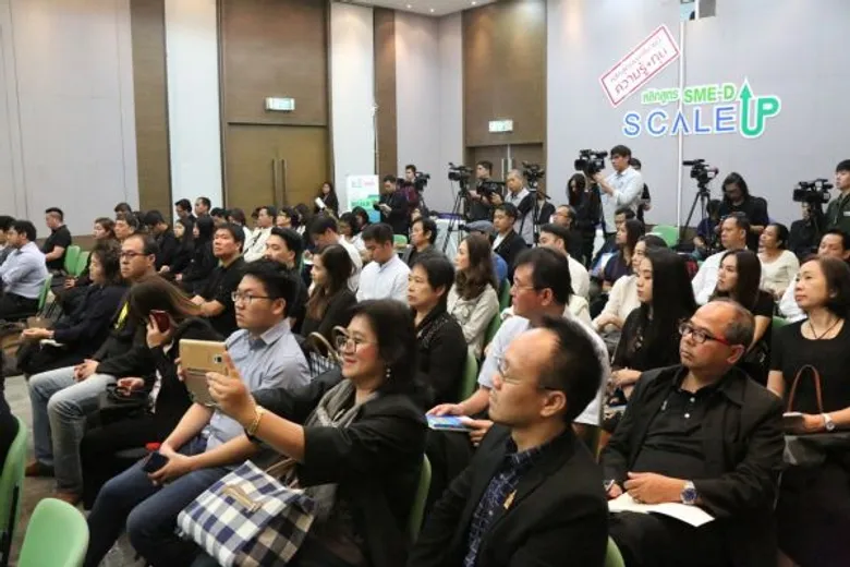 ธพว.ติดปีกสตาร์ทอัพปลุกปั้นหลักสูตร SME-D Scale UP ผู้สมัครล้นหลามทั่วประเทศ พัฒนา SMEs และ Start Up ครั้งแรกของประเทศให้ความรู้บวกเงินทุน สานฝันธุรกิจสร้างเทคโนโลยีนวัตกรรม ก้าวสู่ไทยแลนด์ 4.0