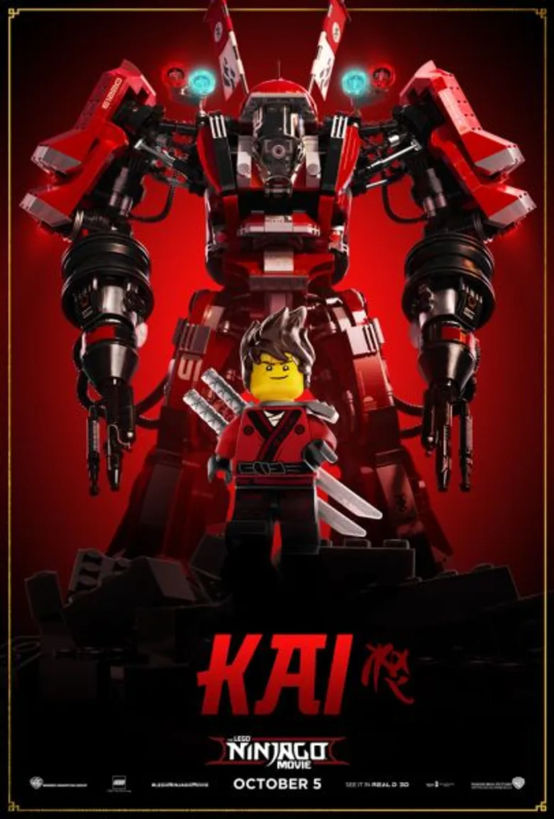 Movie Guide: อลังการไปกับโปสเตอร์คาแรกเตอร์ชุดใหม่จาก The LEGO Ninjago Movie