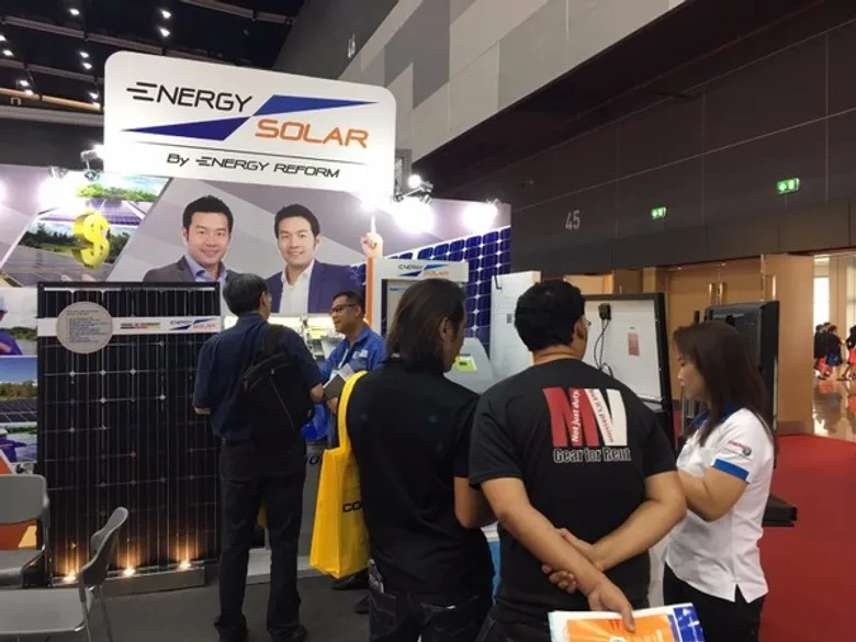 Energy SOLAR ออกบูธแสดงสินค้าในงาน TILOG & LOGISTIX 2017 ไบเทค บางนา เพื่อให้ภาคการผลิตประหยัดคุ้มค่าไฟ อย่างยั่งยืน