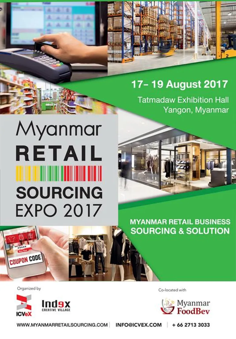 ไอซีเว็กซ์ชี้กลุ่ม FMCG ดาวรุ่งปี 2017 ประเทศเมียนมา หนุนตลาดเครื่องดื่ม และอาหารแข่งขันเข้มข้น กดปุ่มร้านค้าปลีก และโมเดิร์นเทรดขยายตัวสูง รับเทรนด์ไลฟสไตล์ยุคใหม่เต็มรูปแบบ