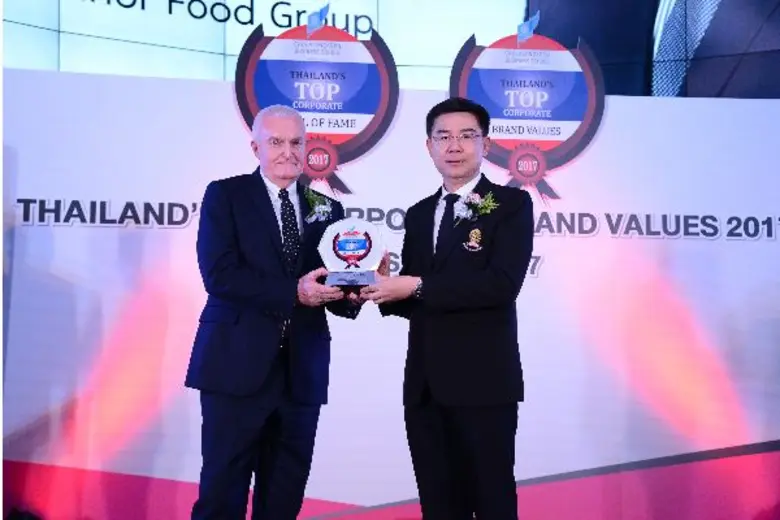 ไมเนอร์ ฟุ้ด กรุ๊ป!!! รักษาแชมป์ Thailand Top Corporate Brand Value 2017 2 ปีซ้อน