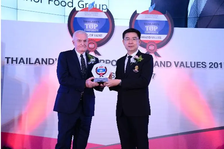 ไมเนอร์ ฟุ้ด กรุ๊ป!!! รักษาแชมป์ Thailand Top Corporate Brand Value 2017 2 ปีซ้อน