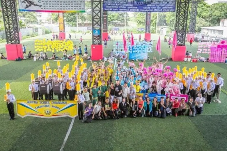 สำนักงานใหญ่โอเอซิสสปา จัดกิจกรรมกีฬาสี "...