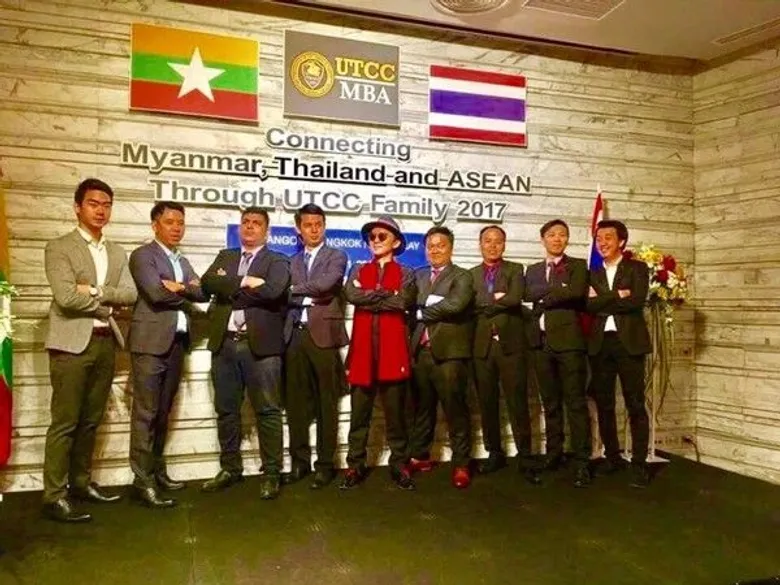 มหาวิทยาลัยหอการค้าไทย จัดงานกาล่าดินเนอร์ networking dinner among UTCC MBA
