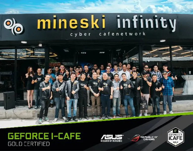 NVIDIA จับมือ ASUS ร่วมพลักดันวงการ E-Sport ไทยสู่สากล ในงานเปิดตัวร้าน Mineski Infinity Cyber Cafe สาขา รามคำแหง 2