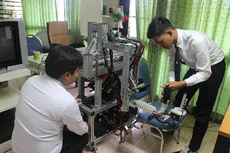 ผลงานทางการแพทย์ หุ่นยนต์ฟื้นฟูสมรรถภาพสำหรับโรคหลอดเลือด