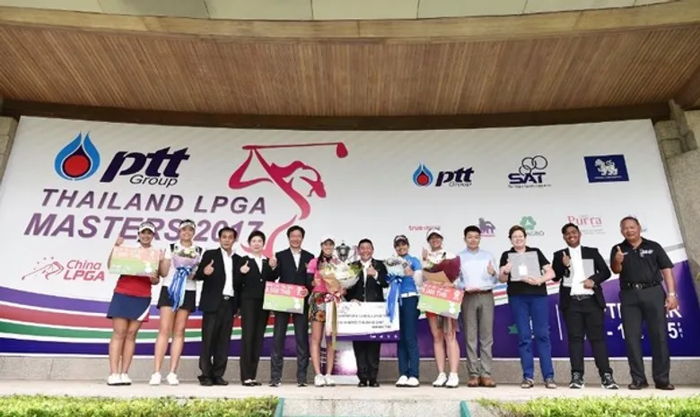 ศรัณย์พร เหนือชั้น หวด 5 อันเดอร์คว้าแชมป์ พีทีที ไทยแลนด์ แอลพีจีเอ มาสเตอร์ส 2017