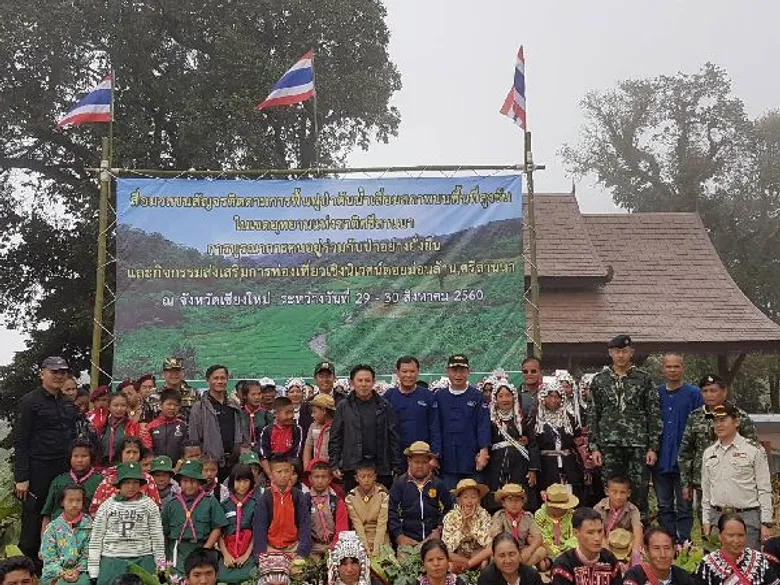กรมอุทยานฯ เพิ่มพื้นที่ป่าแล้ว 200,000 ไร่ ภายในปี 2560 ทั่วประเทศ พร้อมเร่งเดินหน้าฟื้นฟูป่าต้นน้ำเสื่อมสภาพบนพื้นที่สูงชัน เพิ่มพื้นที่สีเขียวในเขตอุทยานแห่งชาติทั่วประเทศพร้อมชูศรีลานนาโมเดลต้นแบบสร้างป่า