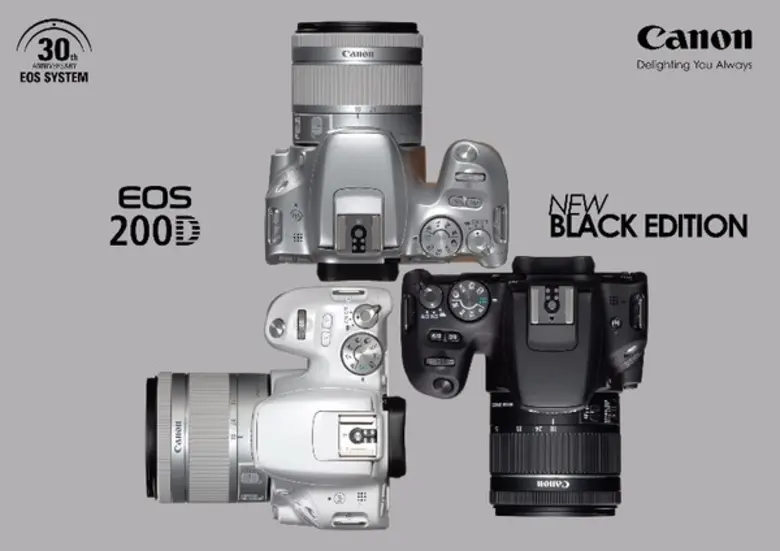 EOS 200D กล้อง DSLR ยุคใหม่ ตัวเล็ก เบาเกินคาด ให้คุณสนุกกับการถ่ายภาพได้ดังใจ มีให้เลือก 3 สี 3 สไตล์