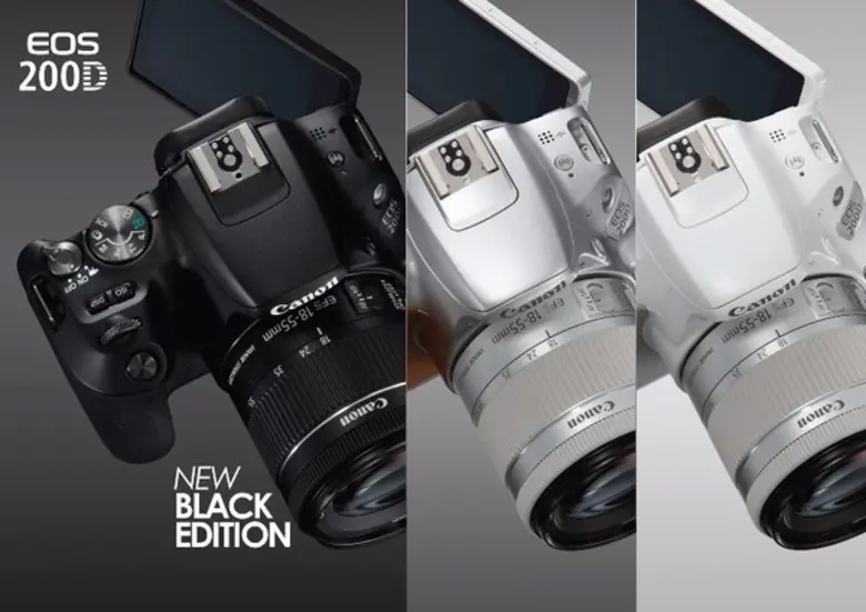 EOS 200D กล้อง DSLR ยุคใหม่ ตัวเล็ก เบาเกินคาด ให้คุณสนุกกับการถ่ายภาพได้ดังใจ มีให้เลือก 3 สี 3 สไตล์