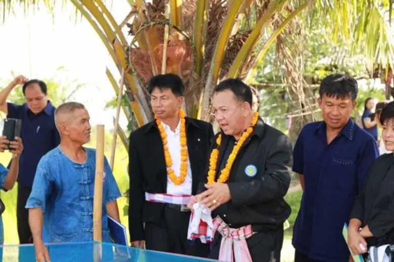 ประมงยโสธรโชว์ทีเด็ดวางแนวทางฟื้นความสมบูรณ์ของสัตว์น้ำในพื้นที่จัดโครงการธนาคารผลผลิตเกษตรด้านประมง เน้นหลัก3 จ. เรียนรู้จริง ทำพื้นที่จริง เห็นผลจริง
