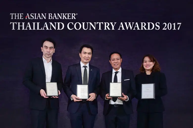 ธนาคารกสิกรไทย รับรางวัลคุณภาพการดำเนินงา...
