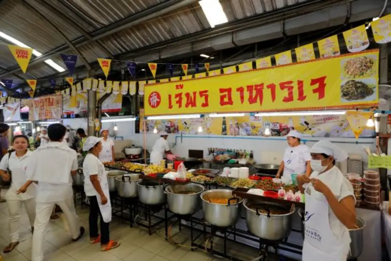 ตลาดยิ่งเจริญ ร่วมกับมูลนิธิโพธิภาวนาสงเคราะห์ (จิบ...