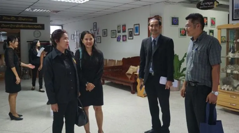 มรภ.สงขลา เปิดบ้านต้อนรับกรมวิทยาศาสตร์บริการ เยี่ยมชมห้องทดสอบผลิตภัณฑ์อาหาร เตรียมบูรณาการความร่วมมือเป็นเครือข่ายเพิ่มศักยภาพผู้ประกอบการวิสาหกิจชุมชน