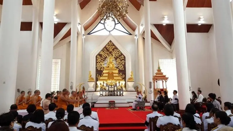 พิธีถวายผ้าพระกฐินพระราชทาน ประจำปี 2560 บริษัท นครชัยแอร์ จำกัด