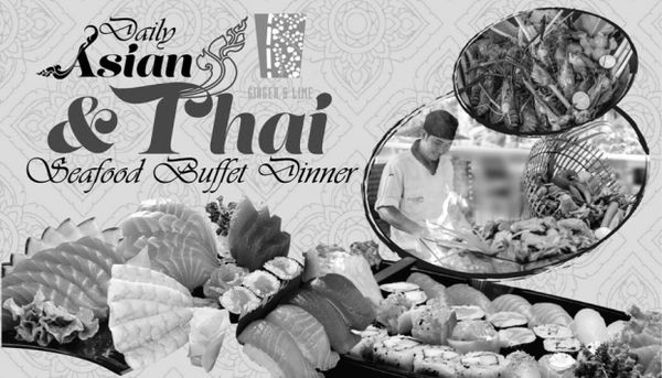 ห้องอาหารจิงเจอร์แอนด์ไลม์ บริการบุฟเฟ่ต์...