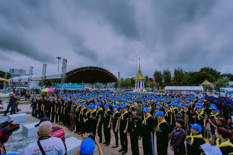ราชภัฏโคราช รวมพลังความภักดี ร่วมกิจกรรมโครงการจิตอาสาเราทำความดีด้วยหัวใจ