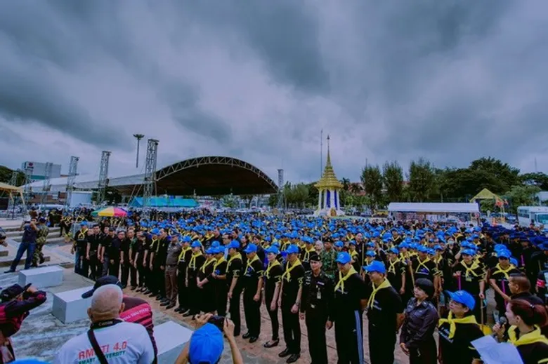 ราชภัฏโคราช รวมพลังความภักดี ร่วมกิจกรรมโครงการจิตอาสาเราทำความดีด้วยหัวใจ