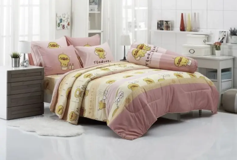 ปรับลุคห้องนอนให้น่ารัก สดใสไปกับเจ้าตุ่นปากเป็ดเหลือง ด้วยชุดเครื่องนอนทิวลิปดีไลท์