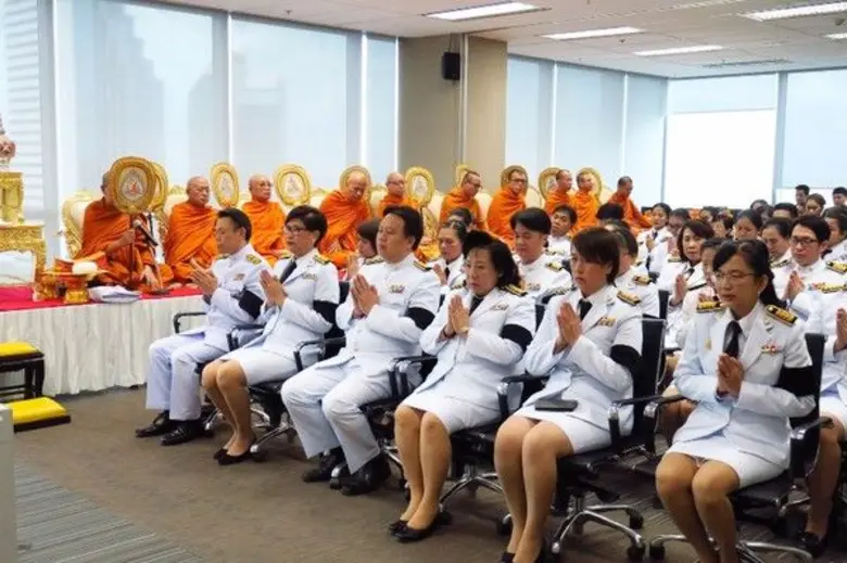 บตท. จัดพิธีอัญเชิญดอกไม้จันทน์เพื่อใช้ในพระราชพิธีถวายพระเพลิงพระบรมศพฯ