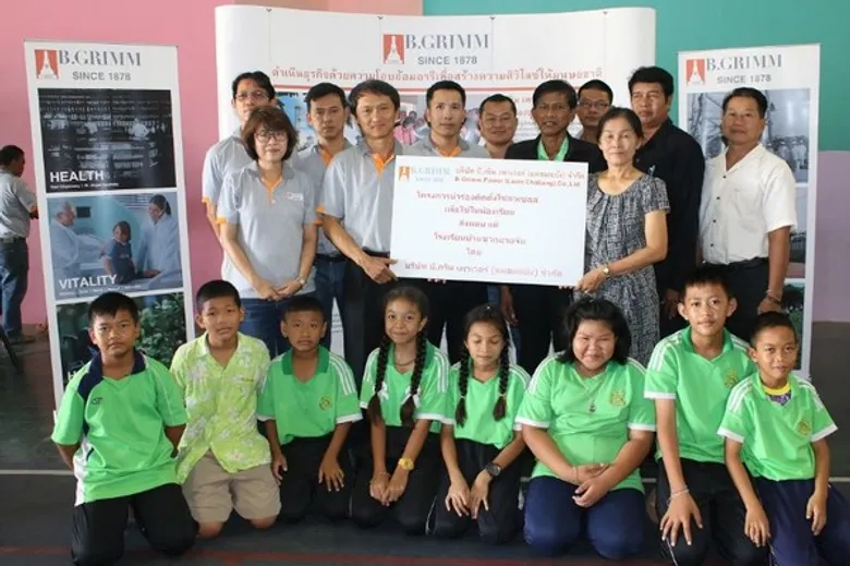 บี.กริม เพาเวอร์ 'BGRIM’ ส่งมอบโซล่าเซลส์นำร่องในห้องเรียนให้น้องๆ โรงเรียนบ้านชากยายจีน