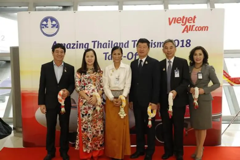 ไทยเวียตเจ็ทเปิดตัวเครื่องบินลายใหม่ ร่วมสนับสนุนการท่องเที่ยวไทยปีหน้า ด้วยโลโก้ The Amazing Thailand Tourism Year 2018