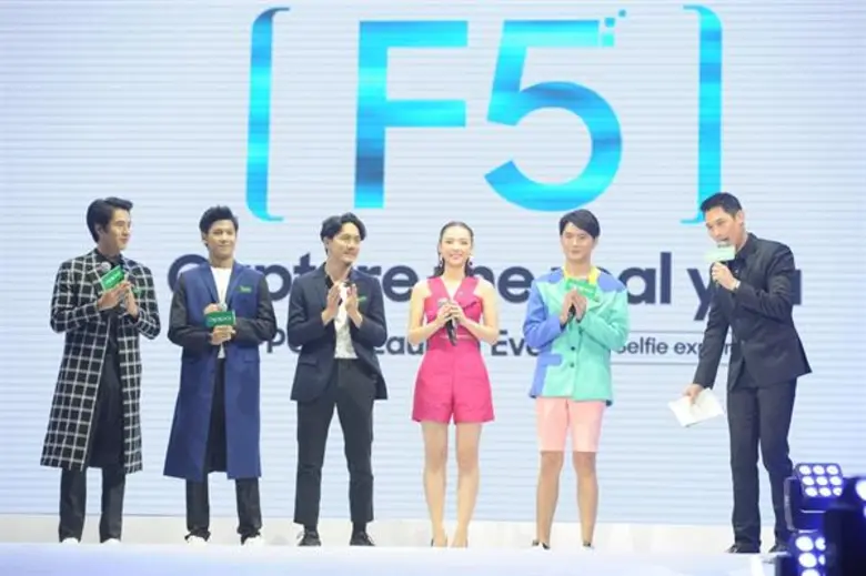 OPPO เปิดตัว F5 สมาร์ทโฟนเพื่อการเซลฟี่ พร้อมดึง ณเดชน์ คูกิมิยะ ขึ้นแท่นแบรนด์แอมบาสเดอร์คนล่าสุด