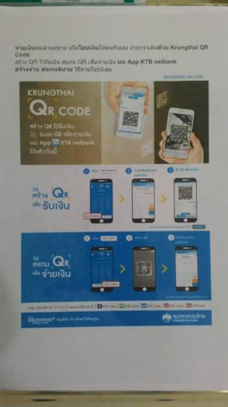 โรงงานยาสูบ นำร่องชำระค่าอาหาร-เครื่องดื่ม ด้วยระบบ QR Code แทนการใช้เงินสด