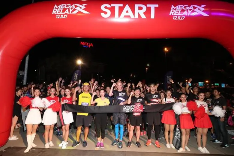 “เมกา รีเลย์ 2017” (Mega Relay 2017) งานวิ่งผลัดบนถนนไฮเวย์ครั้งแรกของไทย