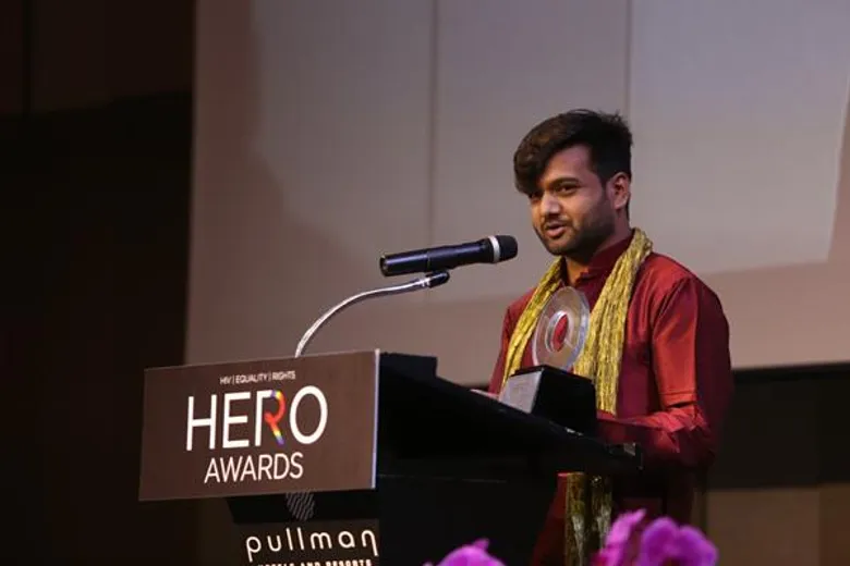 ฮีโร่ผู้ทำงานด้าน HIV และ LGBT ในเอเชียแปซิฟิก เข้ารับรางวัลในงานกาล่า ณ กรุงเทพฯ