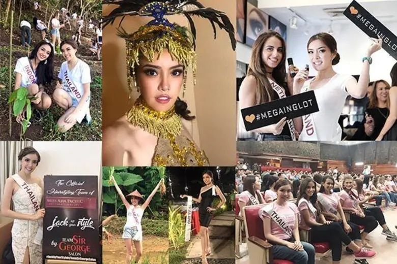 มาชมภาพบรรยากาศกองประกวดสาวงามอีกหนึ่งเวที ที่ใหญ่ร...