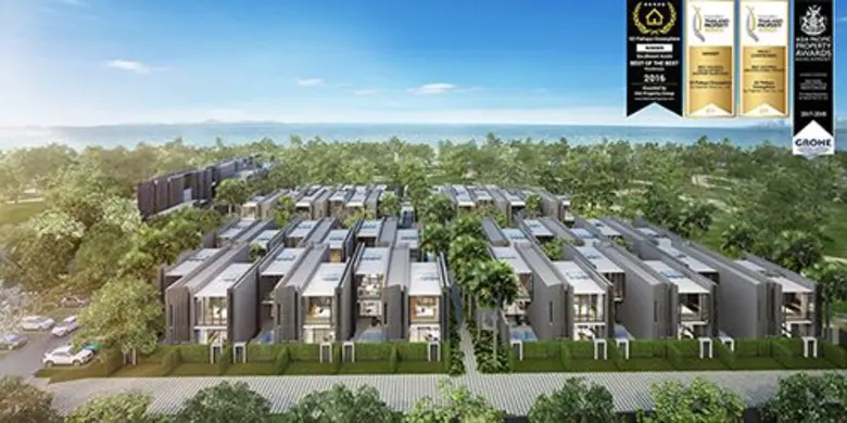 X2 Pattaya Oceanphere ลักชัวรี่พูลวิลล่าการันตีคุณค่าด้วย 4 รางวัลคุณภาพจากเวทีประกวดอสังหาริมทรัพย์ระดับอินเตอร์