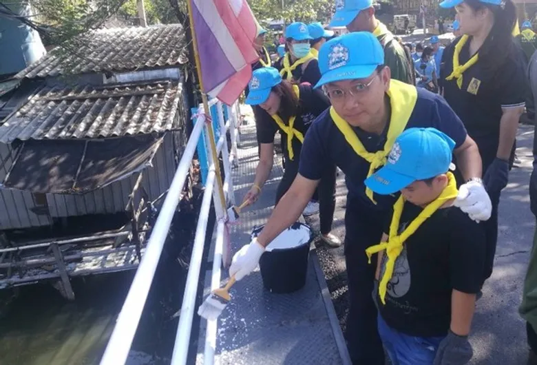 ปภ. ร่วมกิจกรรม จิตอาสา "เราทำความดี ด้วยหัวใจ"