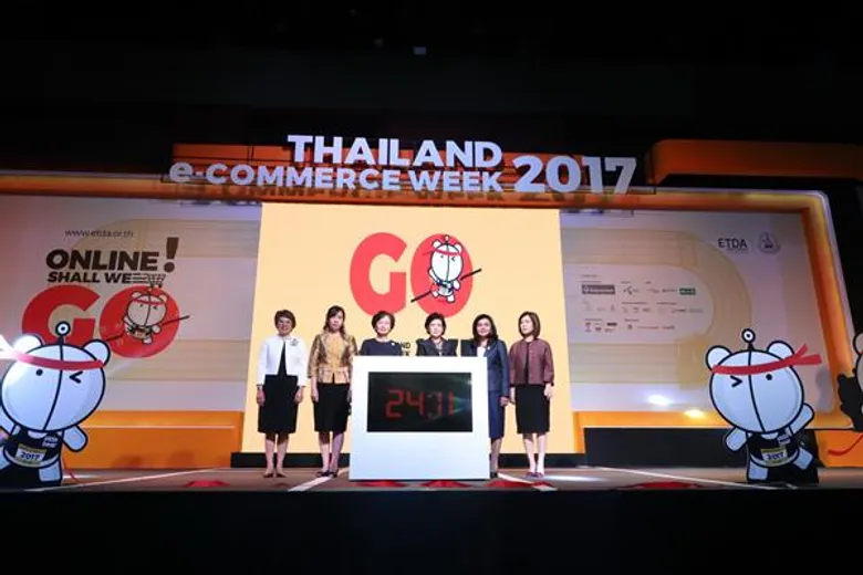 Thailand e-Commerce Week 2017, National e-Commerce Exhibition, enhancing business chance in global on-line commerce.
