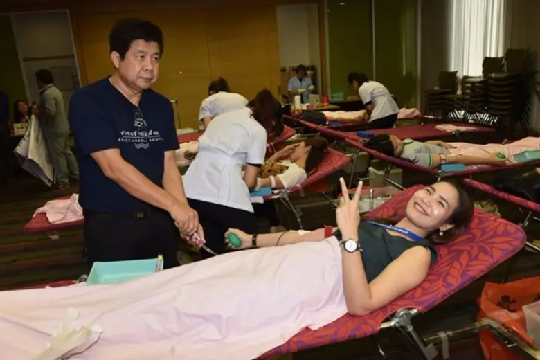 สร้างสรรค์เพื่อสังคมที่ดี....เพื่อทุกชีวิตบนโลกใบนี้ กลุ่มสยามกลการ “บริจาคโลหิต....เปลี่ยนชีวิตมนุษย์ ครั้งที่ 4”