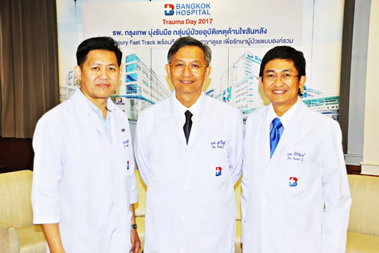 รพ. กรุงเทพ รับมือกลุ่มผู้ป่วยอุบัติเหตุด้านกระดูกสันหลังและไขสันหลัง ตั้ง Spinal Injury Fast Track พร้อมทีมแพทย์สหสาขาดูแล รักษาผู้ป่วยแบบองค์รวม