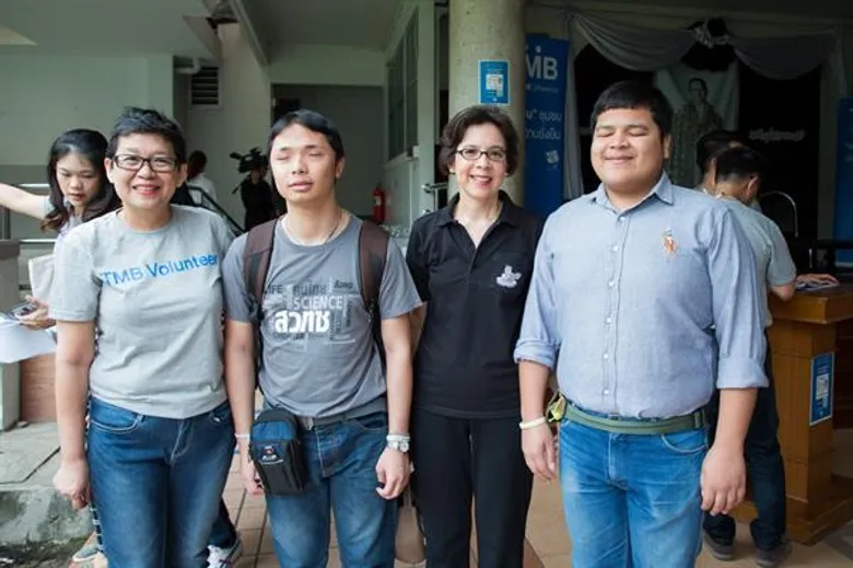 ทีเอ็มบี เสริมแกร่งการศึกษาเยาวชนผู้พิการทางสายตา จับคู่กับอาสาสมัคร ผ่านโปรแกรมออนไลน์ Volunteer Matching http://www.volunteer.blind.or.th