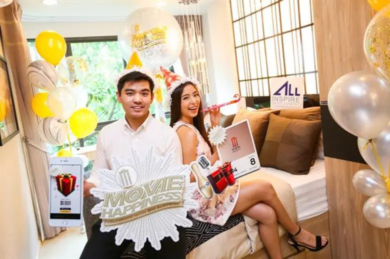 เมเจอร์ ซีนีเพล็กซ์ กรุ้ป ร่วมกับ ออลล์ อินสไปร์ มอบของขวัญส่งท้ายปี กับ “Movie Happiness : Celebrate With Big Surprise” แจกรางวัลใหญ่ คอนโดสไตล์ ลอฟท์ พร้อมของรางวัลอื่นๆ รวมมูลค่ากว่า 86 ล้านบาท