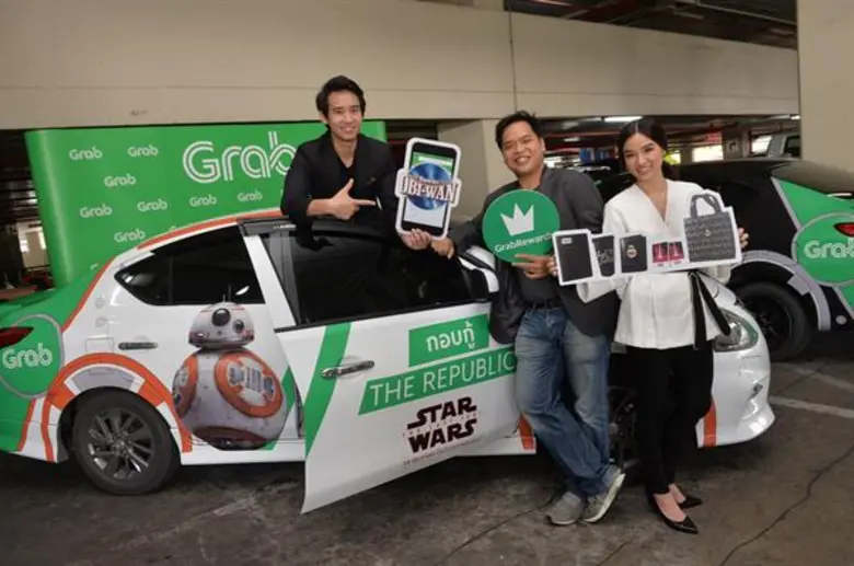 แกร็บ ชวนคุณร่วมเดินทางสู่จักรวาลแห่งพลังไปกับ สตาร์ วอร์ส