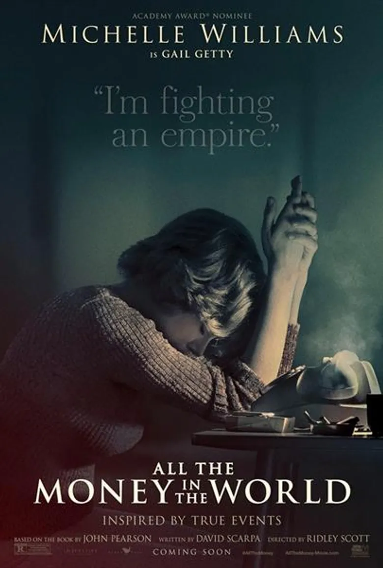 Movie Guide: ร้อนกระฉ่อนโลก! เมื่อเงินมีค่ามากกว่าชีวิต “All The Money In The World” เปิดตัวคาแรคเตอร์เด็ด ใบปิดคาแรกเตอร์- ตัวอย่างใหม่ ไถ่ชีวิตเดิมพันเงินทั้งโลก