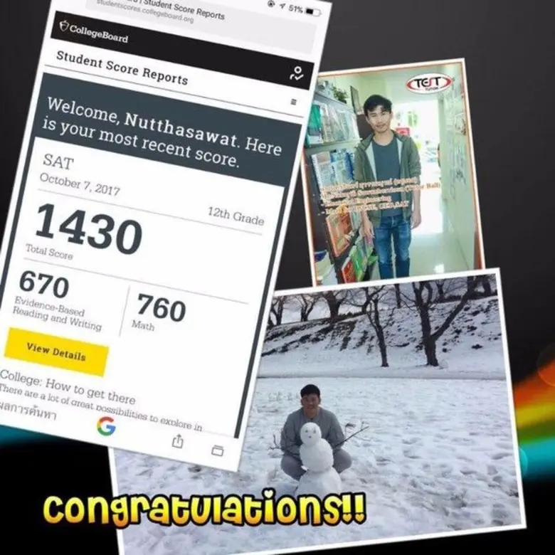 ติวสอบ New SAT เชียงใหม่ โดยติวเตอร์ผู้ชำ...